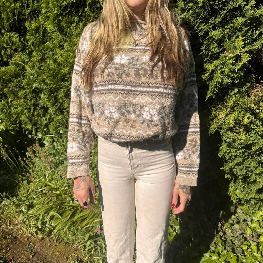 Vintage 1980s adele acrylic sweater